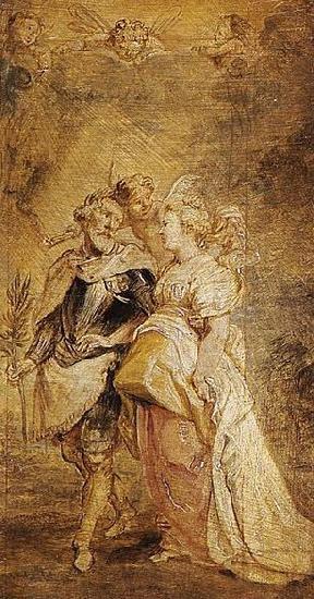Peter Paul Rubens The Marriage of Henri IV of France and Marie de Medicis Germany oil painting art